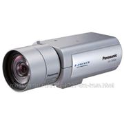 Panasonic WV-SP509E Видеокамера корпусная,цветная, Full-HD 1920x1080 H.264/MPEG4/JPEG 1/3' МОП, 0,5 лк цвет/0,06 лк ночь, 12 В DC / PoE WDR фото