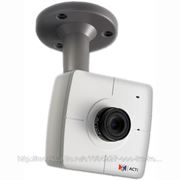 ACTi TCM-4511 Видеокамера сетевая компактная, внутр.,Н.264/M-JPEG/MPEG-4,1.3Мп, CMOS,f4.2мм/F1.8 в комплекте, крепление CS/C, только PoE фото