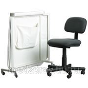 Ширма рентгенозащитная передвижная малая для врача (с креслом) ШРЗ