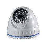 Купольная цветная видеокамера LiteVIEW LVDM-3001/012 с ИК-подсветкой фото