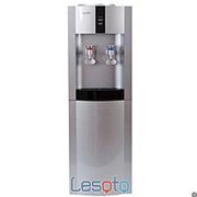 Напольный кулер с холодильником LESOTO 16 L-B/E silver-black