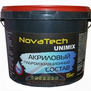Мастика Гидроизоляционная NovaTech Unimix 15 кг фото