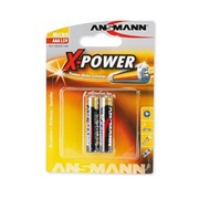 Батарейка Ansmann Alkaline Xpower AAA, LR03, LR3, AM4, MN2400 1.5V 2 шт (5015603)