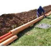 Прокладка наружных сетей канализации фото