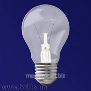 Лампа накаливания A60 25W CL Br фото
