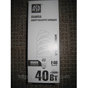 Лампа ASD Spiral 40Вт 220В E40 6500K фото