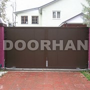 Распашные ворота DoorHan стандартных размеров фотография