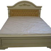 Кровать из дерева Неаполь белая