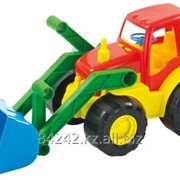 Автотранспортная игрушка Трактор Актив с ковшом фотография