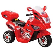 Детский мотоцикл M 0615 Bambi (Красный) фото