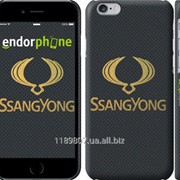 Чехол на iPhone 6 Ssang Yong. Logo 3191c-45 фотография