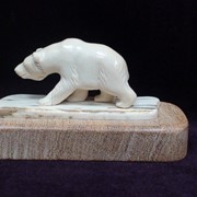 Миниатюра Белый медведь фото