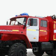 Автоцистерна пожарная АЦ-6,0-40 на внедорожном шасси Урал-4320-41 фото