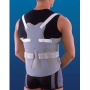 Корсет ортопедический жесткий грудопоясничный с пластиковой рамой и поддерживающей вставкой в области брюшной стенки артикул LSO-991 фото