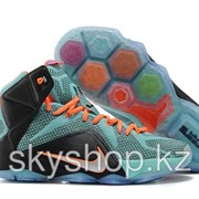 Кроссовки Nike LeBron XII 12 Jade Orange Elite Series 40-46 Код LBXII06 фотография