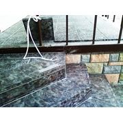 Тротуарная плитка «Галька» со ступенями, материал «Кремнегранит»