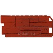 Fineber (Файнбир) Фасадные панели “Камень Природный“ Красно-коричневый фотография