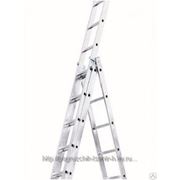 Лестница алюминиевая 1-секционная высота 1,75м фото