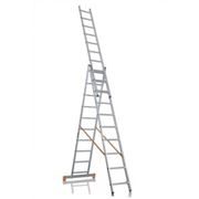 Трехсекционная алюминиевая лестница Эйфель ТЛ 3x10