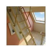 Складная чердачная лестница Fakro LWK Komfort 60x120x280 фото