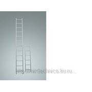 Односекционная приставная алюминиевая лестница Алюмет 1х10 арт.5110 фото