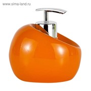 Дозатор для жидкого мыла Nora, цвет оранжевый фотография