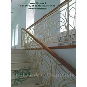 Кованые лестницы и лестничные ограждения изготовление и монтаж ART FERRUM фото
