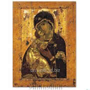 Икона Матери Божией Владимирская, XVI в. фото