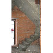 Монолитные лестницы фото