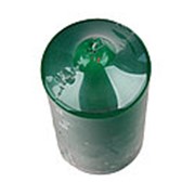 Свеча пеньковая Miland зеленая, 70х150 мм., С-3606 фото