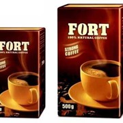 Молотый кофе FORT 500г - брикет фото