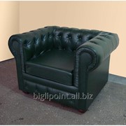 Куин кресло кожа зеленая (Диал ТМ) фотография