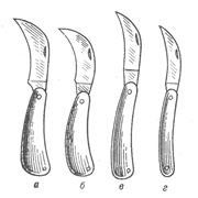 Ножи садовые