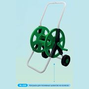 Катушка для поливных шлангов на колесах фото