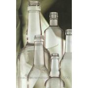 Стеклобутылка из бесцветного стекла. фото