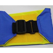 Повязка стороны на резинке, желто-синяя (вар.1) фото