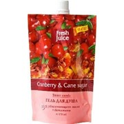 Крем - гель для душа Клюква и тросниковый сахар 170 мл фото