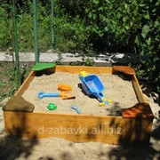 Песочница "Лето" деревянная детская для улицы
