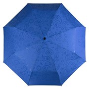 Складной зонт Magic с проявляющимся рисунком, синий фотография