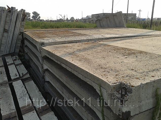 18-30. 5. 75. 5х3 срезаны уголки. Плита дорожная 3*1,75.