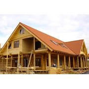 Строительство деревянных домов фото