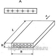 Облегченные плиты перекрытия ПНО 25-15-8 АтV