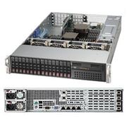 Supermicro SYS-2027R-N3RF4+ Серверная платформа 2U (2x2011,C606,24xDDR3 1.6*,16x2.5"HSAS, SATA, 4xGigabit Ethernet (1000 Мбит/с), 920 W) (арт.