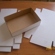 Микрогофра, упаковка з микрогофры, коробка для пиццы фото