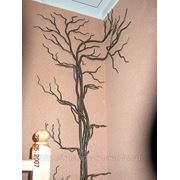 Кованая лестница «дерево» фото