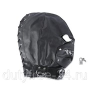 Маска на голову с молнией фото