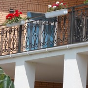 Ограждения балкона фотография