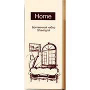 Набор бритвенный в картонной коробочке. Серия Home фото