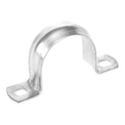 Скоба крепежная двухлапковая СМД d21-22мм метал. (уп.100шт) Промрукав PR08.2548 фото