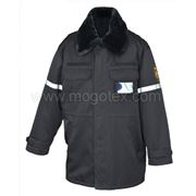 Куртка демисезонная темно-серого цвета для МВД модель 3523-04 (опт от 100 ед.) фото